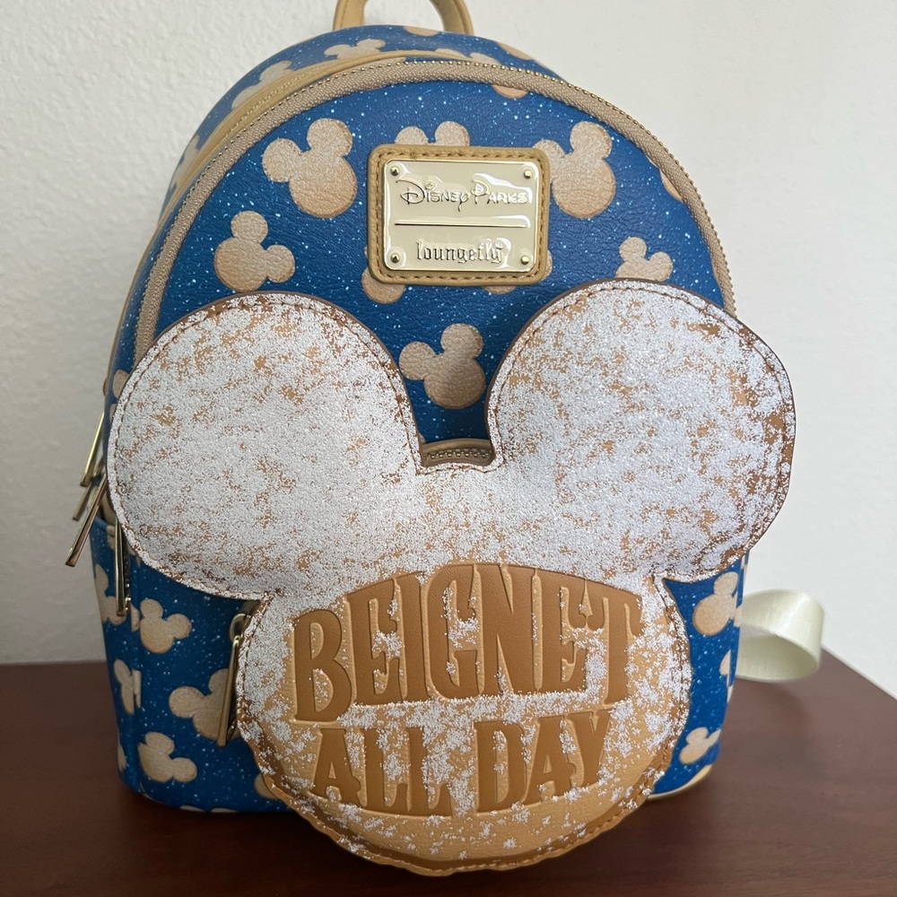 Loungefly Disney Parks 2024 Beignet All Day Backpack